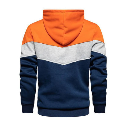 Different Colored Striped Hoodies For Men - Rahbeel