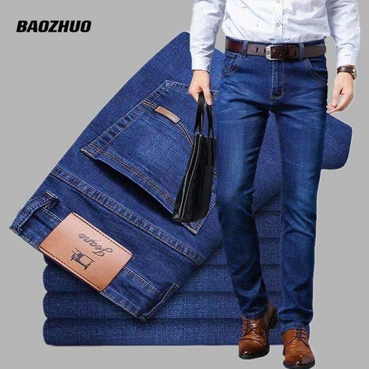 Business Stretchable Casual Jeans For Men - Rahbeel